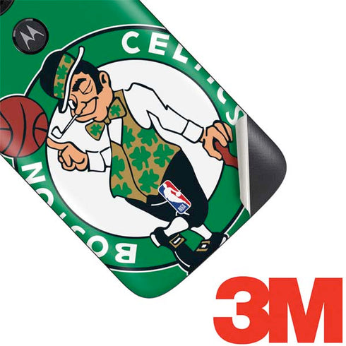 NBA Boston Celtics Large Logo Moto E5 Play Skin